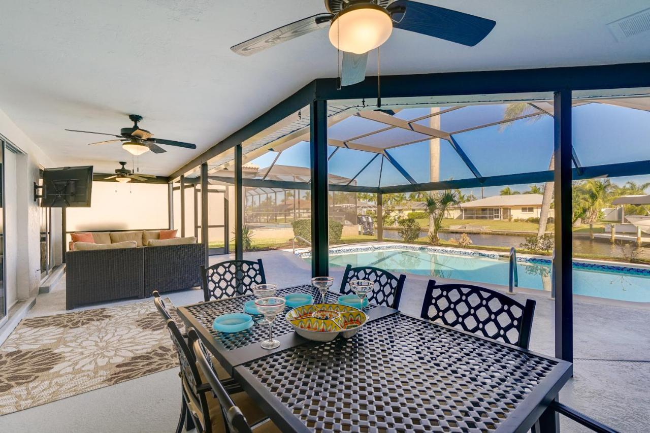 Waterfront Cape Coral Home With Private Pool! Dış mekan fotoğraf