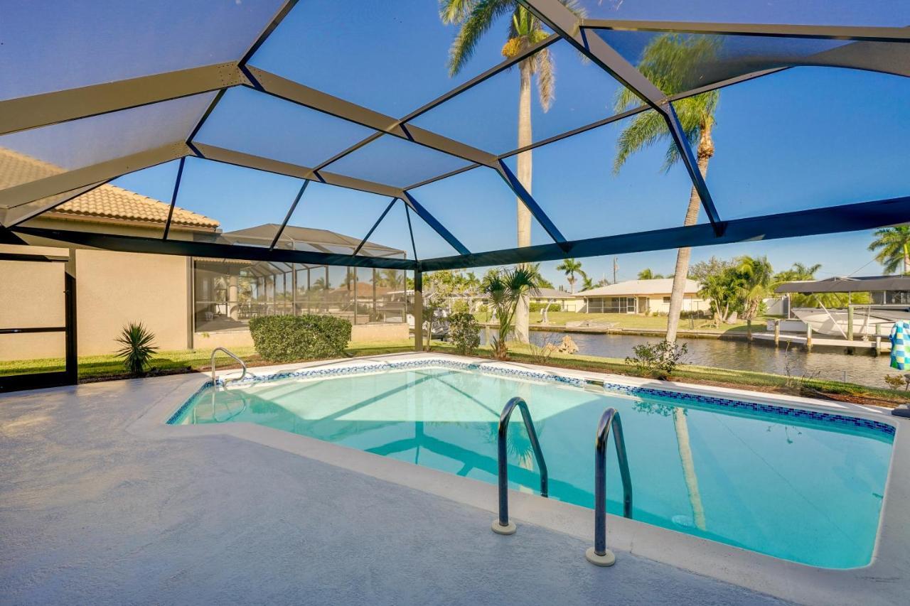 Waterfront Cape Coral Home With Private Pool! Dış mekan fotoğraf