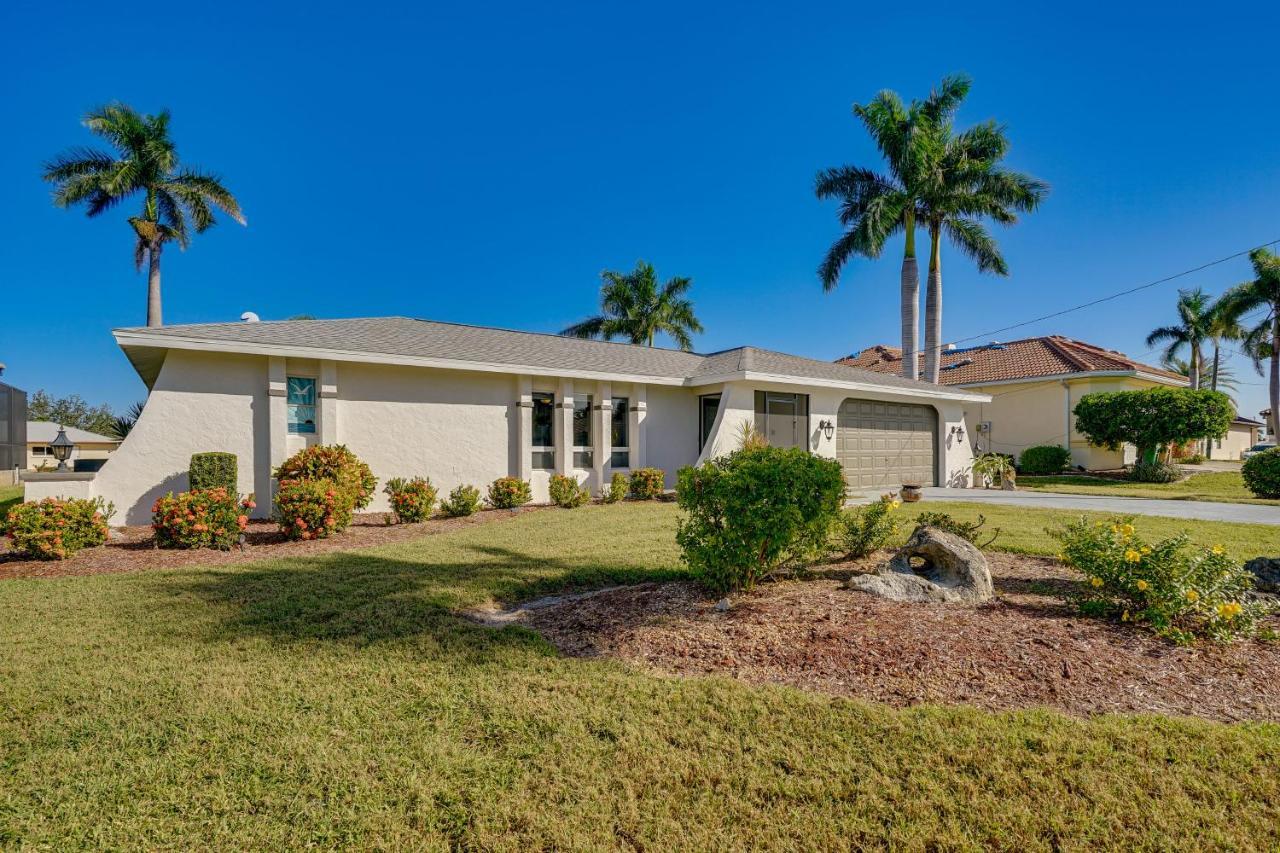 Waterfront Cape Coral Home With Private Pool! Dış mekan fotoğraf