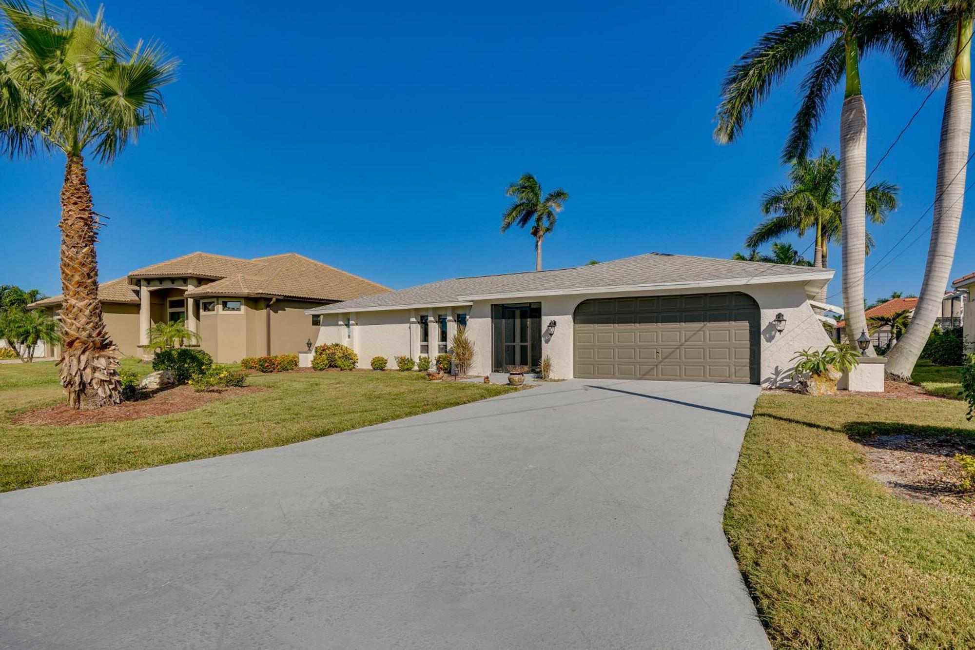 Waterfront Cape Coral Home With Private Pool! Dış mekan fotoğraf