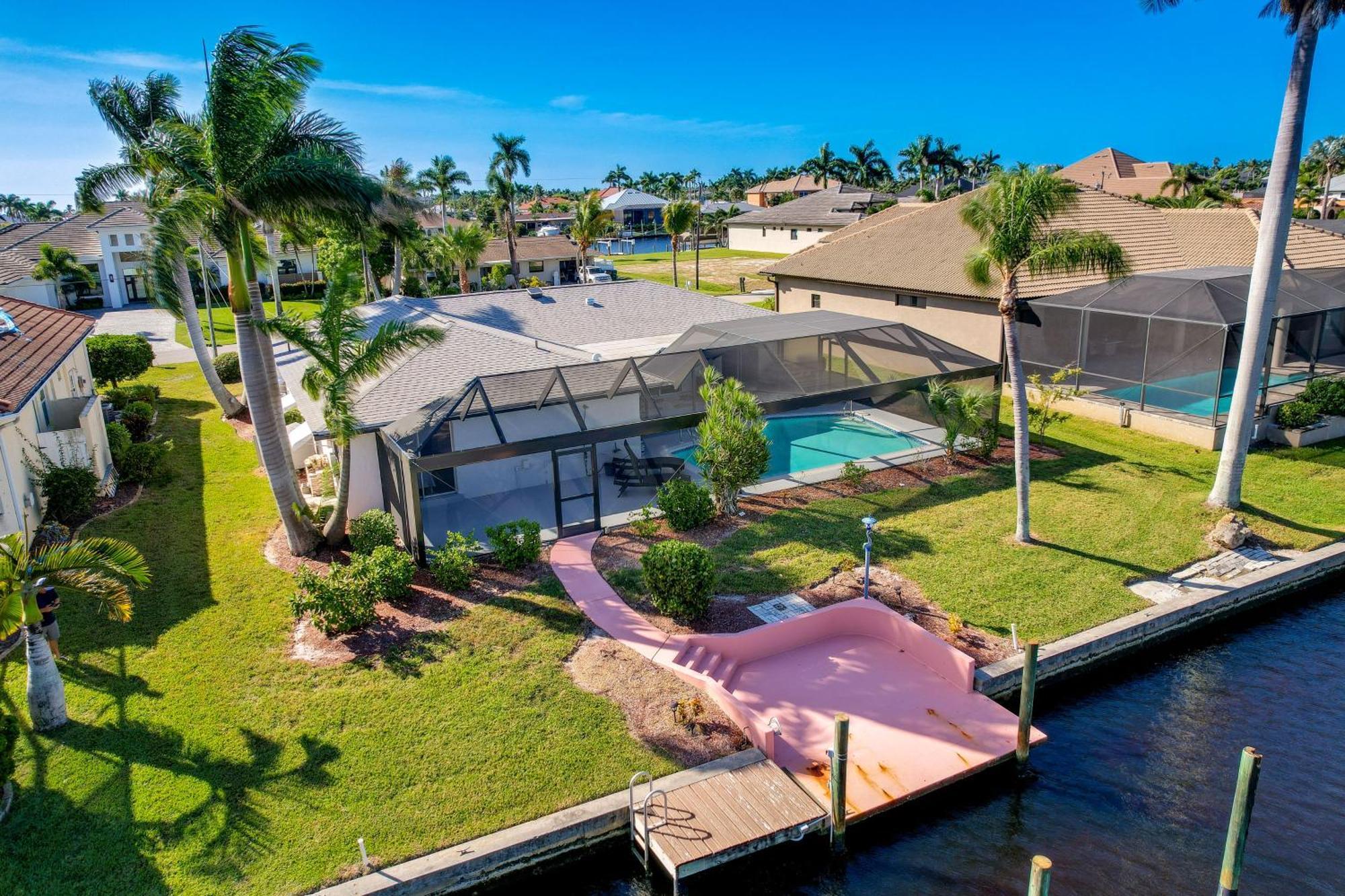 Waterfront Cape Coral Home With Private Pool! Dış mekan fotoğraf